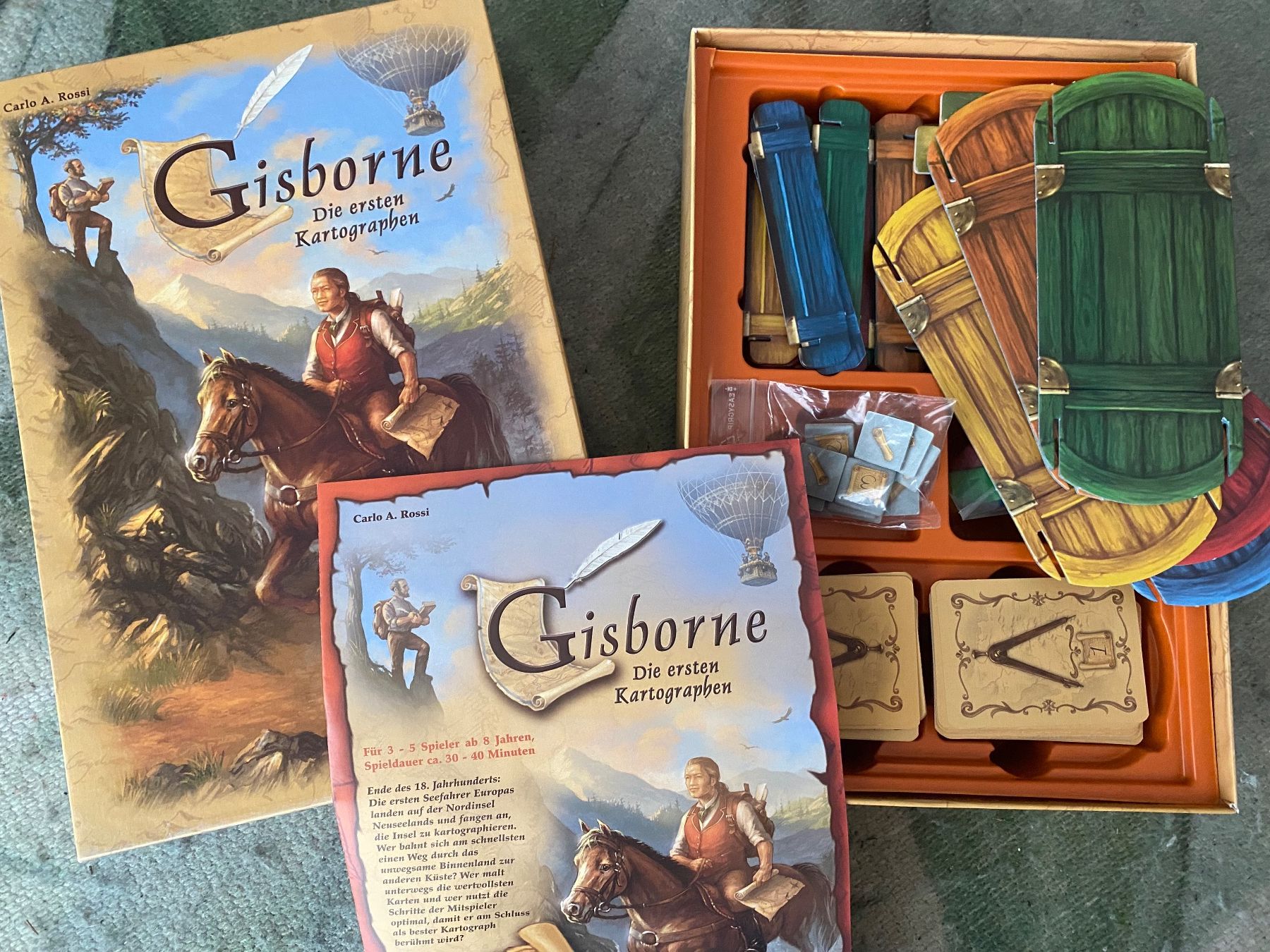 Giochi: Brettspiel Gisborne (Deutsch) – Usato da Grenchen venduto da lunaina1971