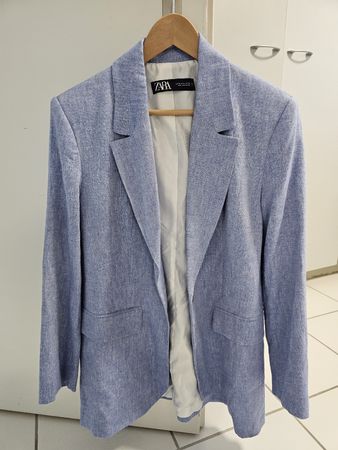 Zara Blazer in hellblau, Gr. M, wie neu!
