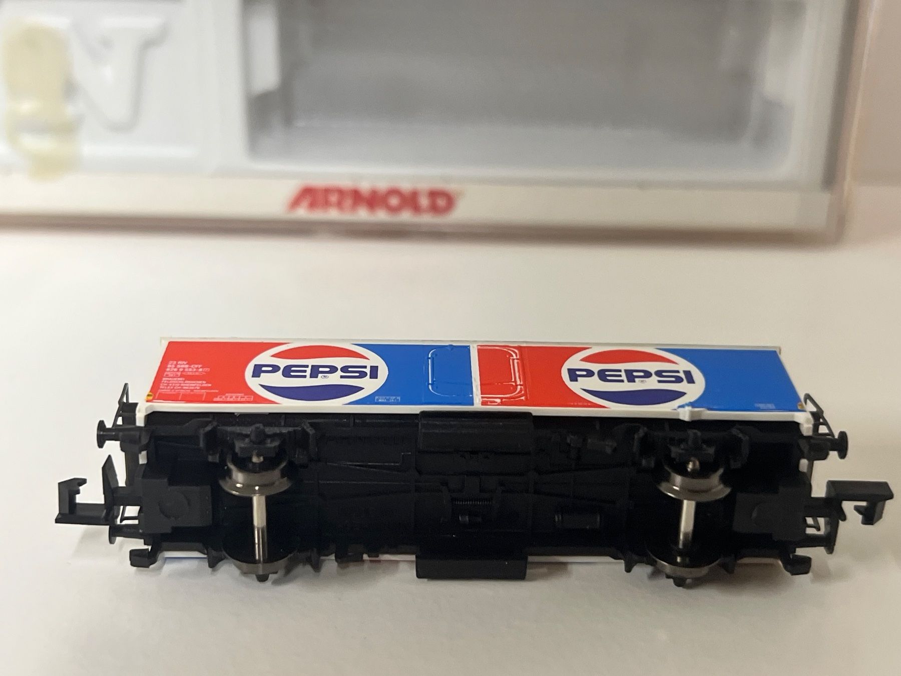 Arnold Modellini di ferrovie: Spur N Pepsi Arnold – Usato da Geroldswil venduto da TopTrain54 5