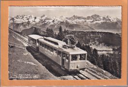 Rigi-Kulm - le train et les alpes - 1955