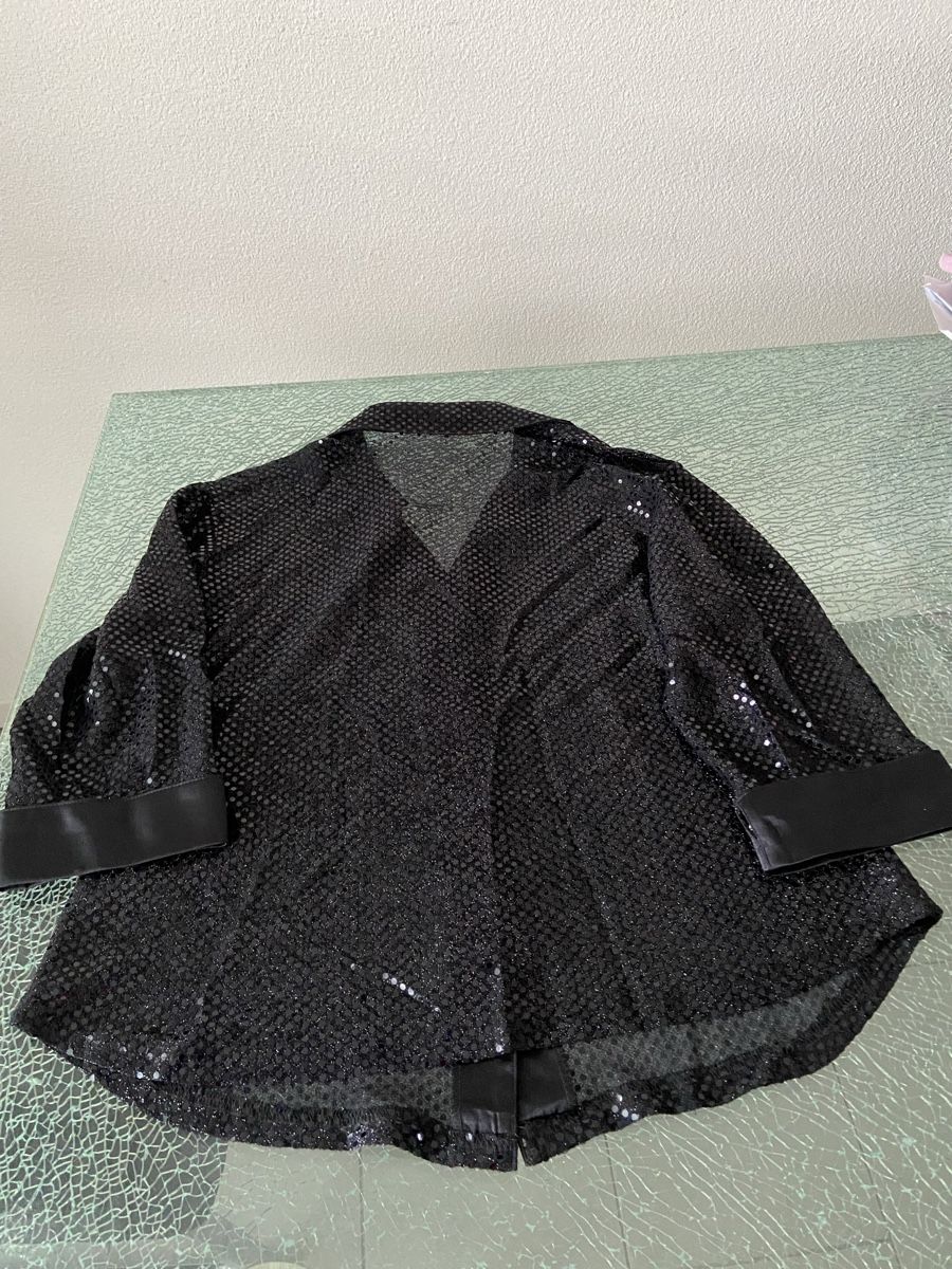 Blusen: Neue schwarze Bluse mit leicht Glitzer Gr. M – Neu (gemäss Beschreibung) aus Oftringen von andrax 5