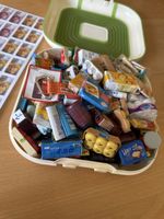 Miniatur Supermarkt Lebensmittel Sammlung mit Spielgeld