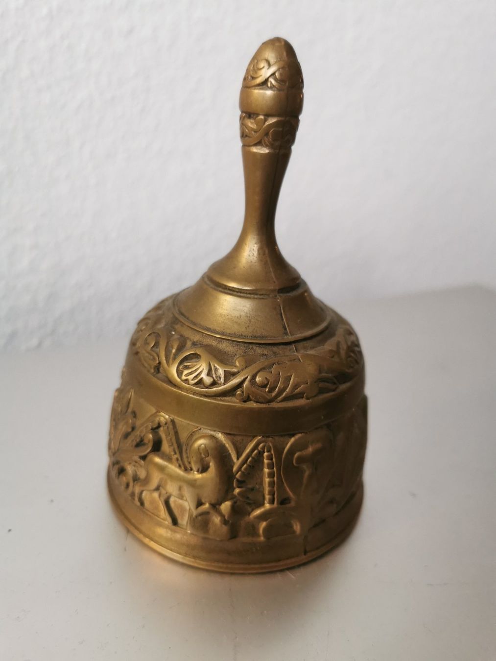 Campanacci mucche: Antike Messing Glocke, Zeromoni – Usato da Basel venduto da adler024 2