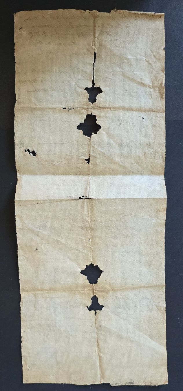 Dokumente: 1740 Fuhrmannsbrief ? – Gebraucht aus Opfikon von Pritt04 1