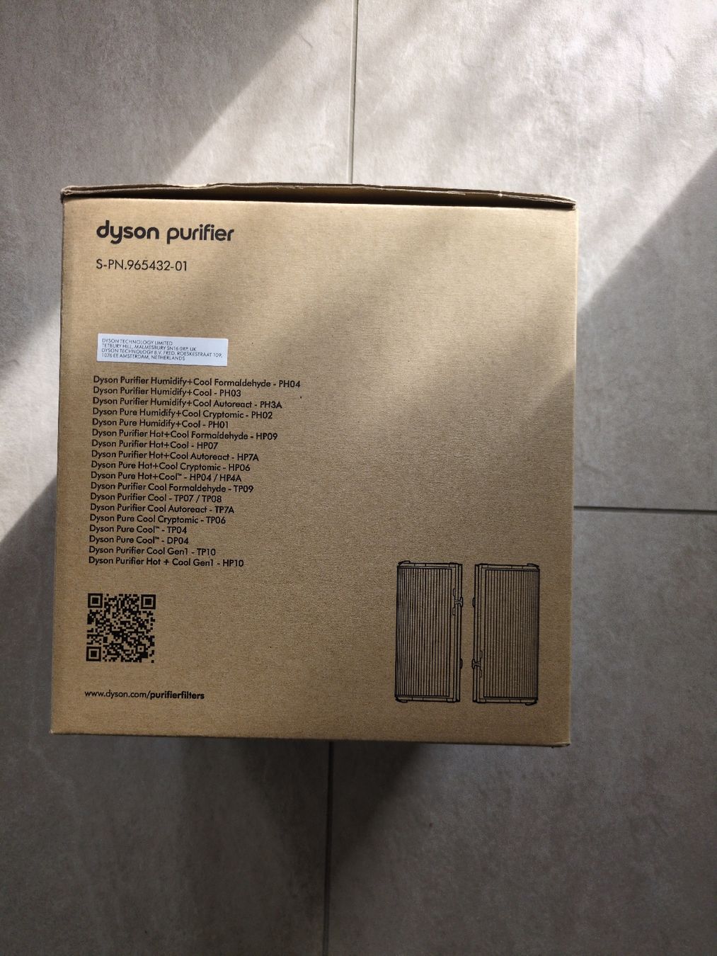 Dyson Purifier HEPA-Kombifilter 965432-01 neu (Neuf avec emballage d ...