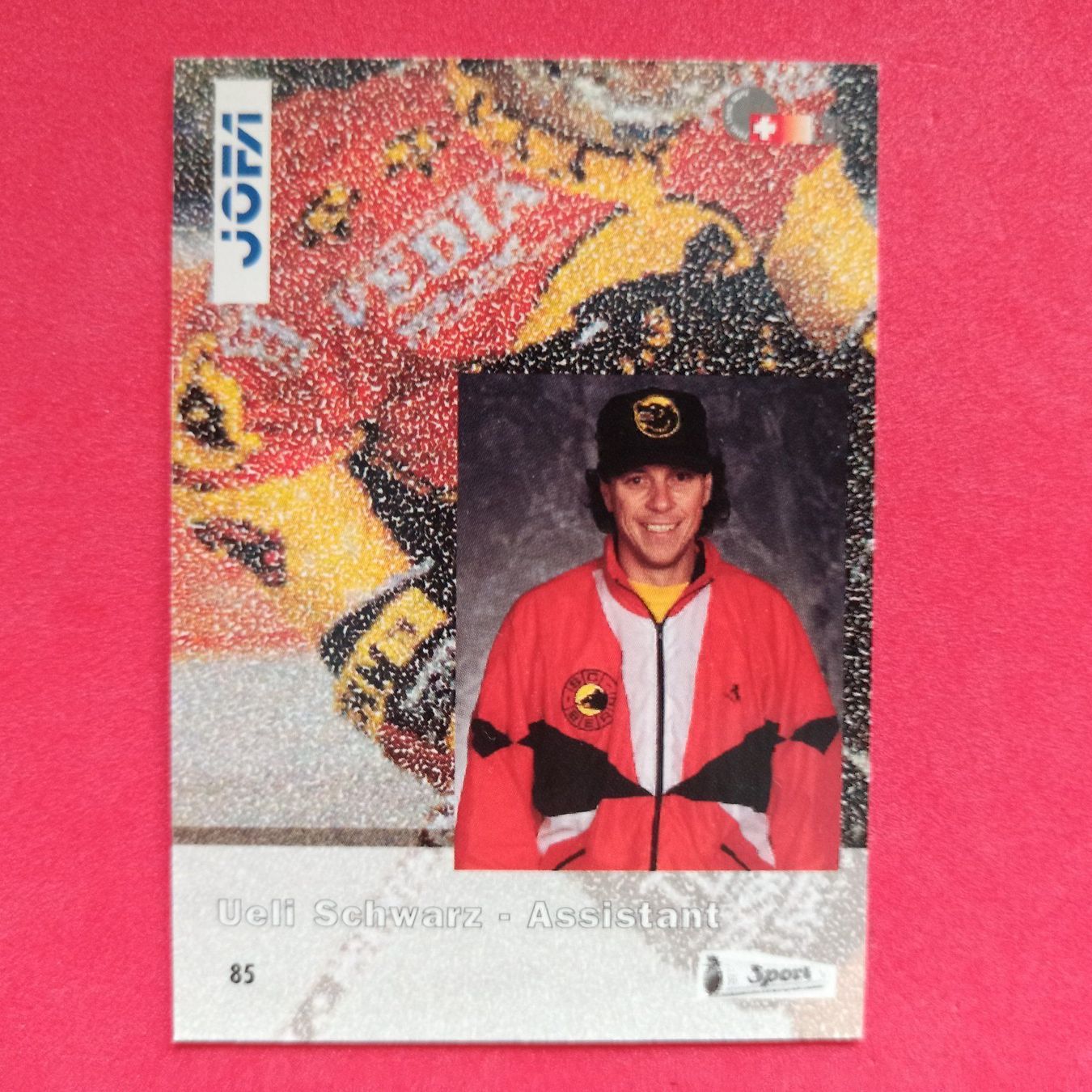 Carte collezionabili: Ueli Schwarz - SC BERN CARD - 1995/96 – Usato da Dübendorf venduto da kb86_MOVIE 1
