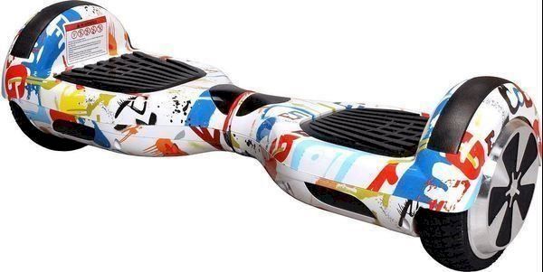 Hoverboards: E-Balance Board ROBWAY W1 bunt weiß 2.0 – Neu und originalverpackt aus Bottighofen von zaap