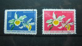 Vietnam 1976 Orchideen gest.