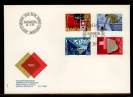1985, FDC, Sonderpostmarken I (Nr. 711–714)