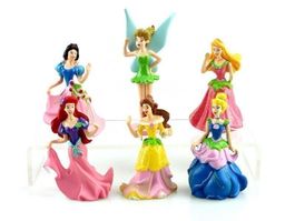 Figurines Princesses lot de 6 pièces
