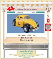 Modellauto in Massstab 1 zu 36 • VW Käfer „PTT” gelb
