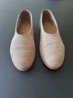 Marsell Ballerinas, Taupe Wildleder, Grösse 39