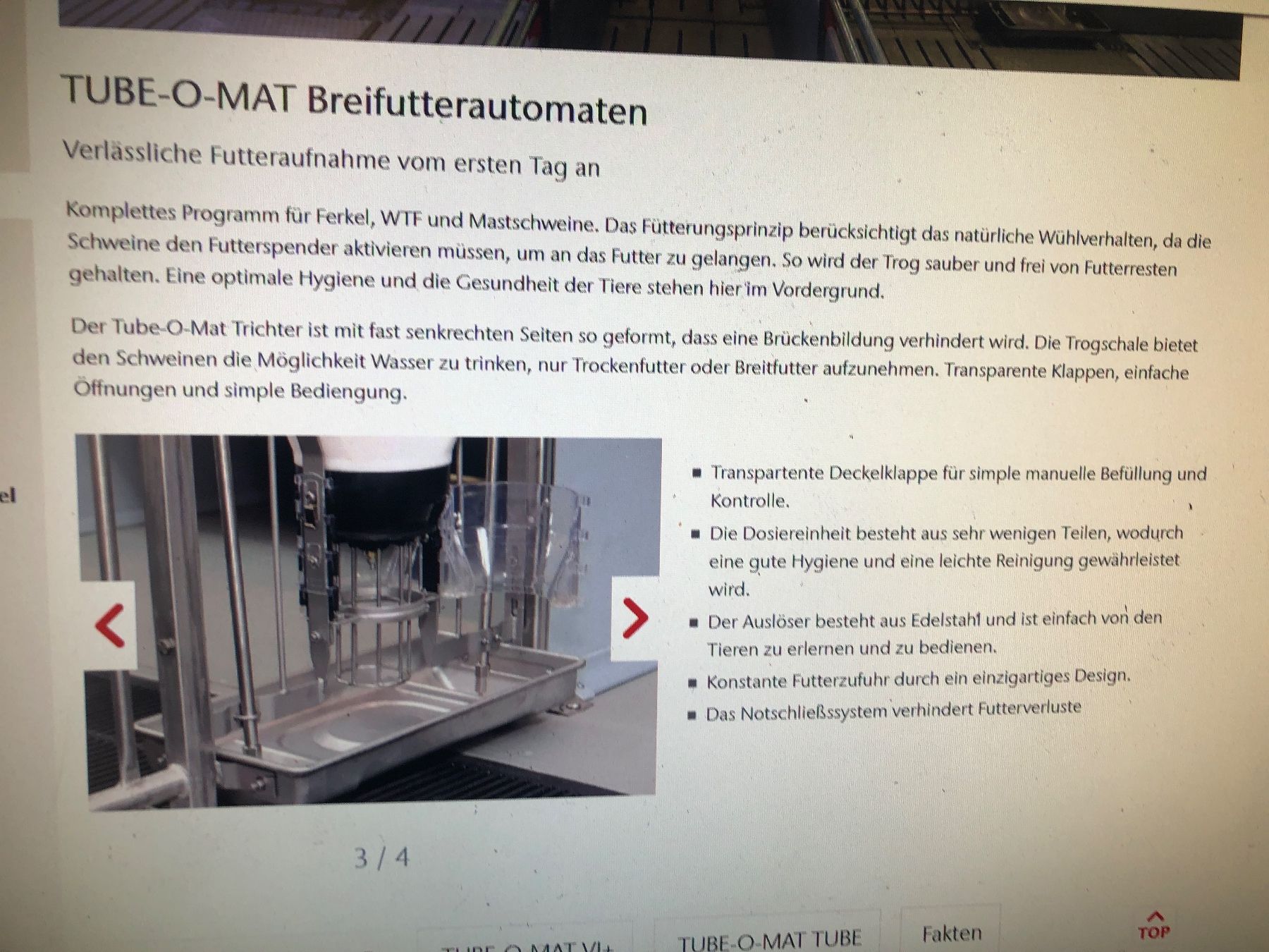 Tutte le macchine: Futterautomat für Schweine – Usato da Homburg venduto da goivanni 3