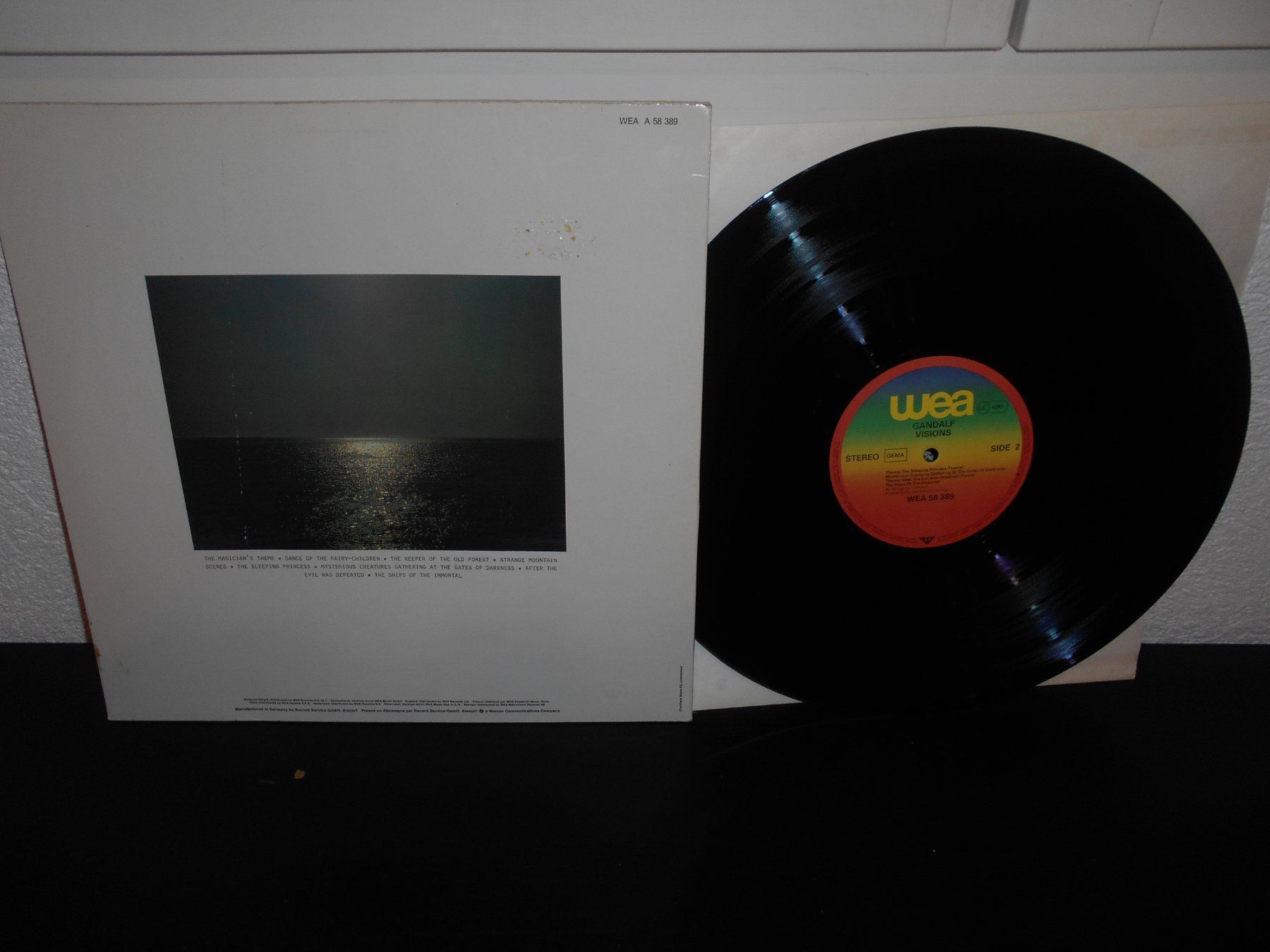 Dischi in vinile: Gandalf – Visions / 1981 – Usato da Aarberg venduto da witchhunter01 1