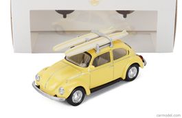 VW Beetle Käfer 1303 mit Surfbrettern - 1:43 NEU & OVP
