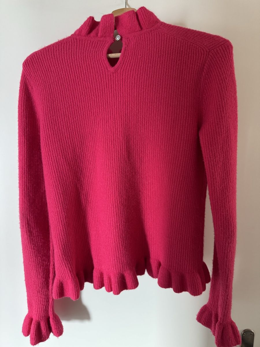Maglioni & Felpe: Ted Baker Strickpullover, Gr. 3, Pink, Volants - Top! – Usato da Rümlang venduto da selina_koenig 4
