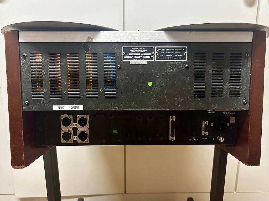 Studer Appareils à bandes: STUDER A807 Tape recorder – D'occasion à Giubiasco par fen_hr8w 4