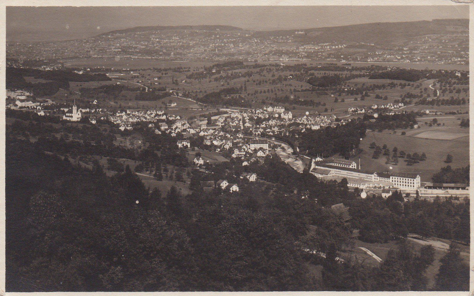 Cartoline postali: AK - Adliswil - gel. 2.7.1925 – Usato da Fribourg venduto da schnalla92