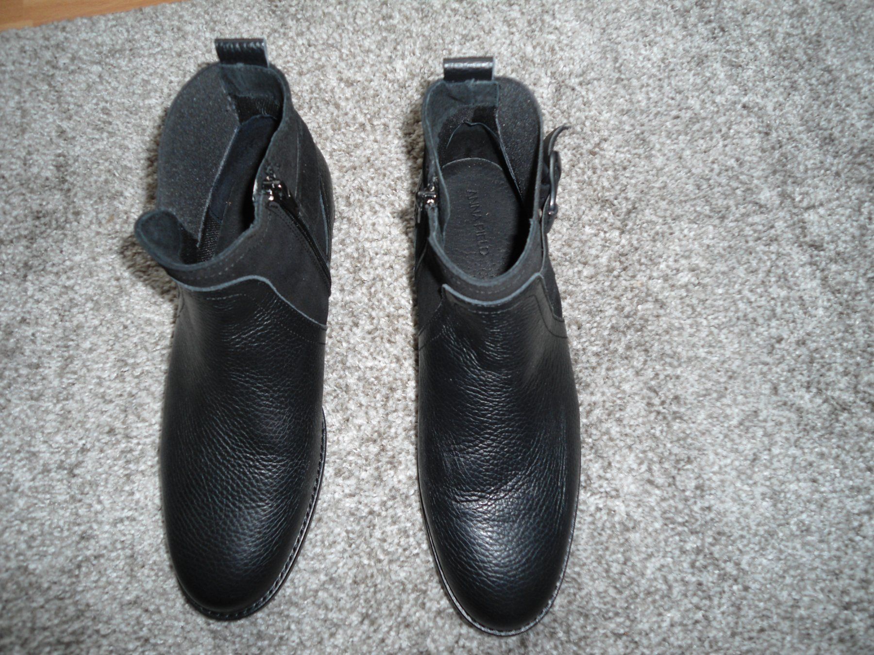 Anna Field Damenschuhe: Bottines (cuir), noires, t. 40 – Gebraucht aus Essert FR von Boulous 2
