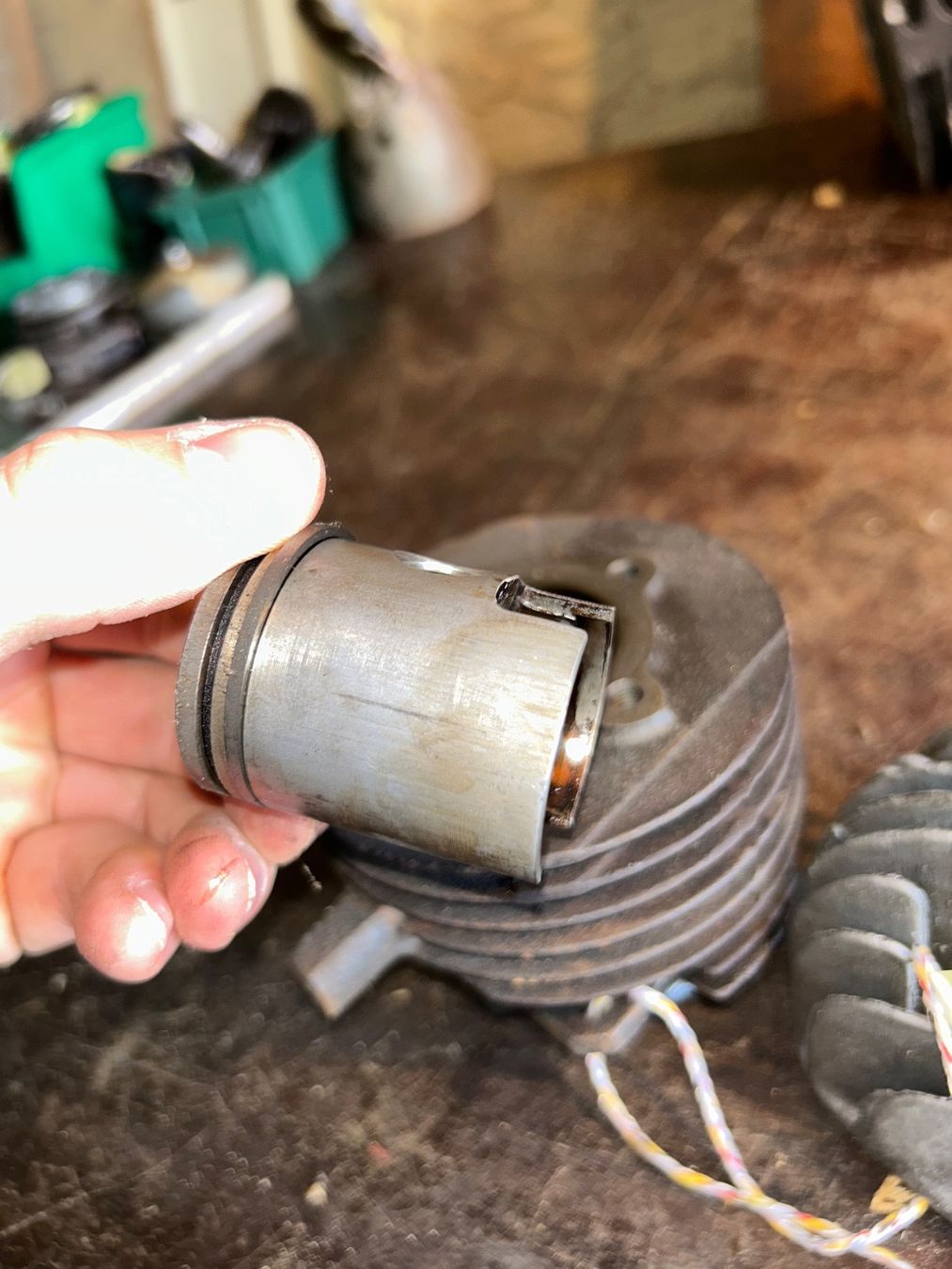 Vespa Tutti pezzi di ricambio per scooter: Vespa Roller Zylinderkit – Usato da Fahrni b. Thun venduto da berger_tuning34 2