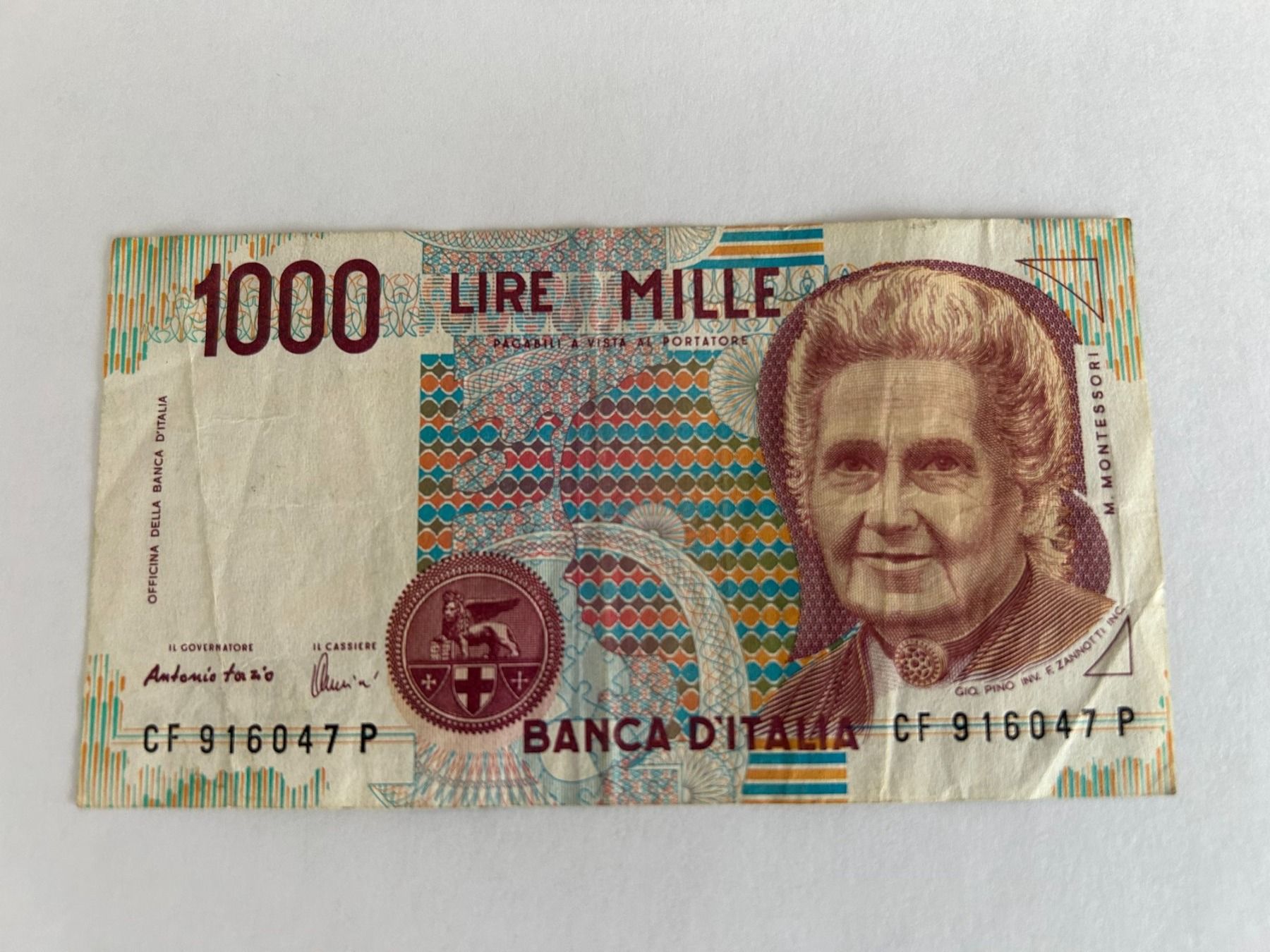 Banconote: Italien 1990, 1000 Lire – Usato da Bettwiesen venduto da mad_cl6y