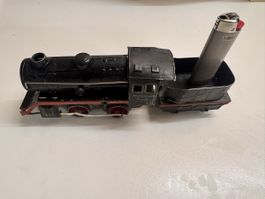 Blechspielzeug Dampflokomotive P.W. Rarität Modell 50er fli