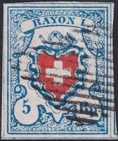 T.37 C2-RU, überrandig geschnitten, fehlerfreie Rayon I.