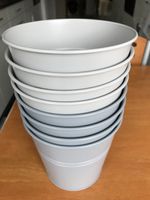 Pflanztopf  - verzinktes Eisen 8 Stück