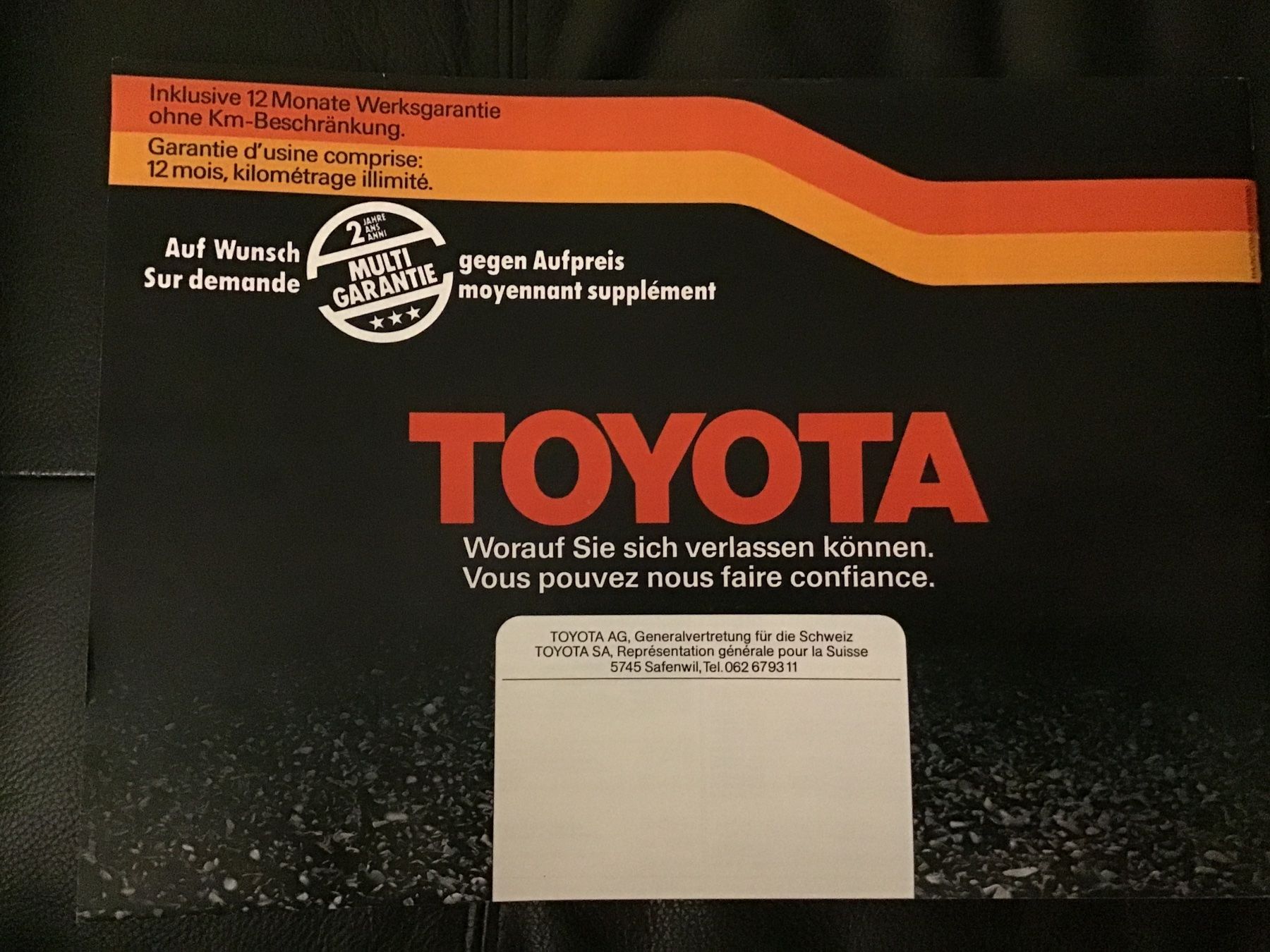 Toyota Documenti: Toyota-Programm ca.1979 Verkaufsprospekt 48 Seiten – Usato da Scherzingen venduto da Starseller62 9