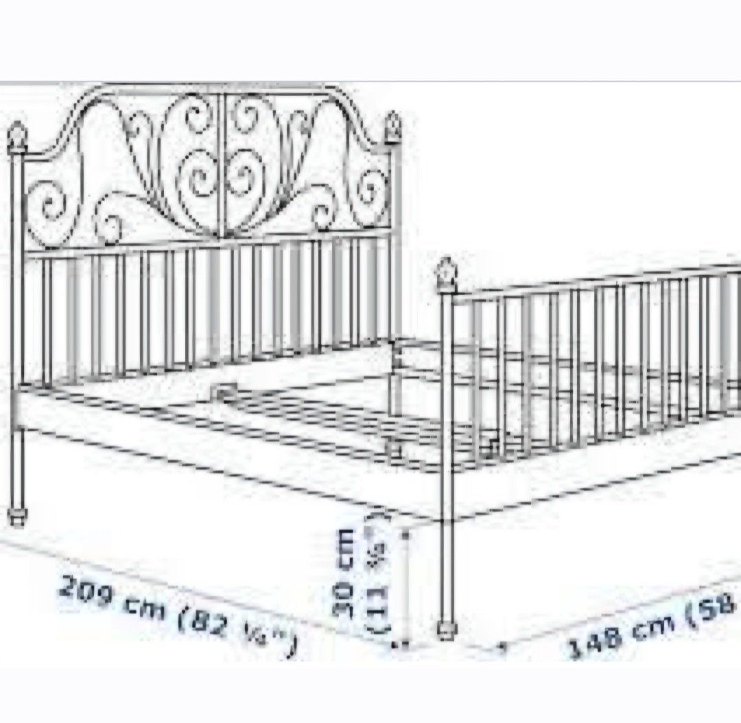 Ikea Betten: IKEA Leirvik Bettgestell weiss – Gebraucht aus Chur von moc_2mn2 2