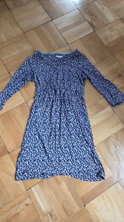 Damen Jersey Viskose Kleid White Stuff 16 42 * letzte tage