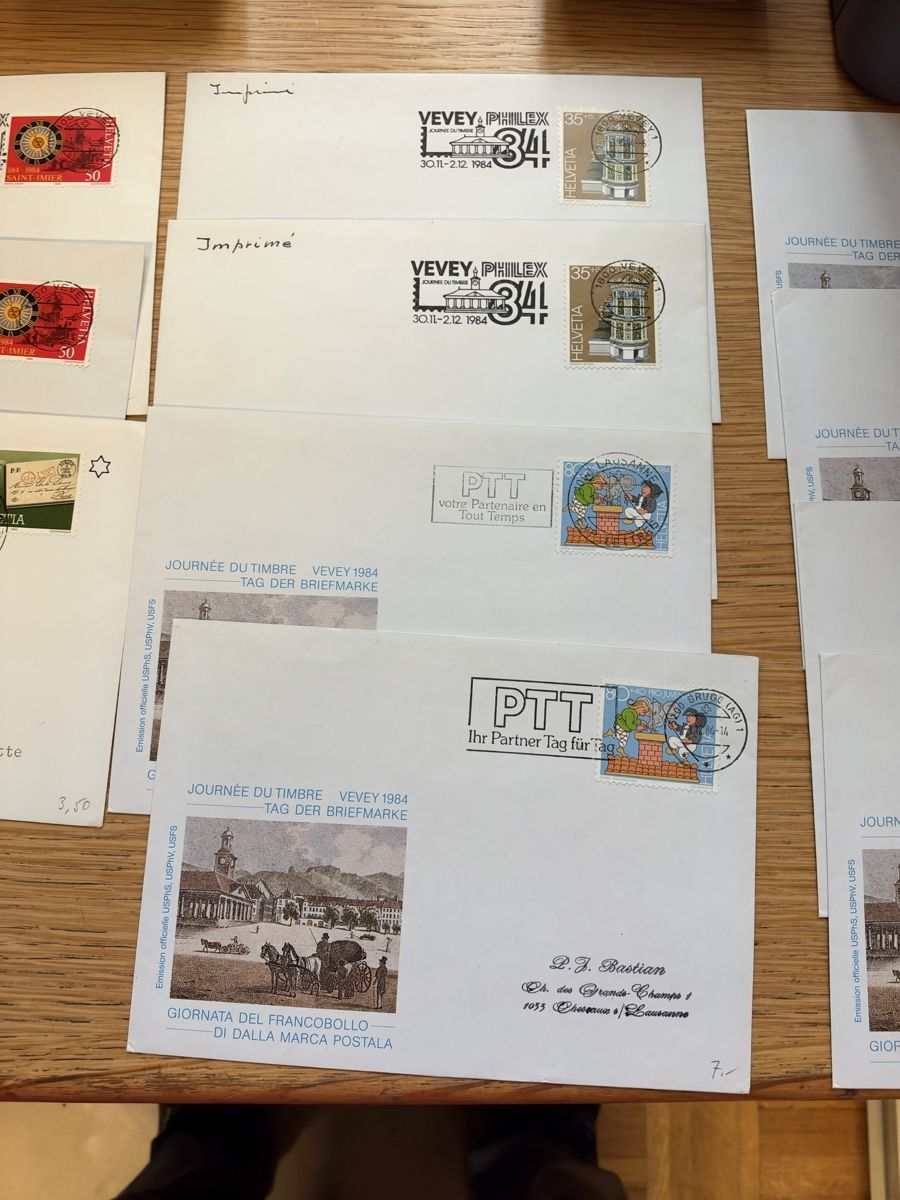 Tutti i francobolli: FDC und Post Faltblatt Lyss 19.11.02 Eisvogel – Nuovo (secondo la descrizione) da Murgenthal venduto da Tina_4055 2