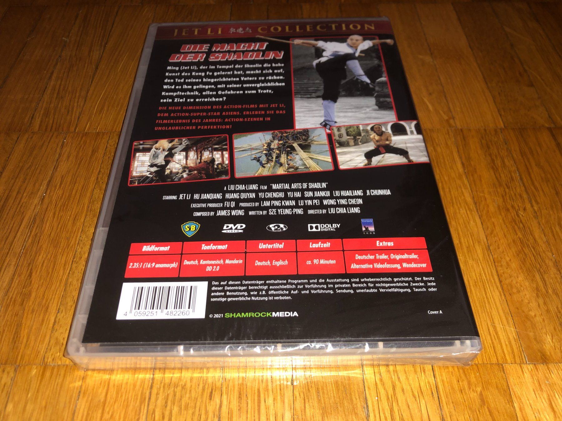 Alle DVDs: Die Macht der Shaolin - COVER A - UNCUT – Neu und originalverpackt aus Basel von havsok 1