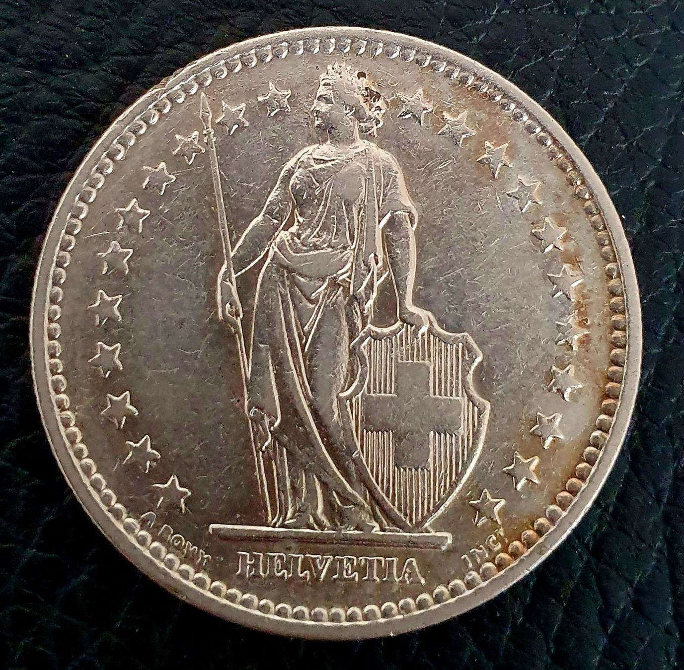 Alle Münzen: 2 Fr.1909 – Gebraucht aus Egerkingen von Acc1 1
