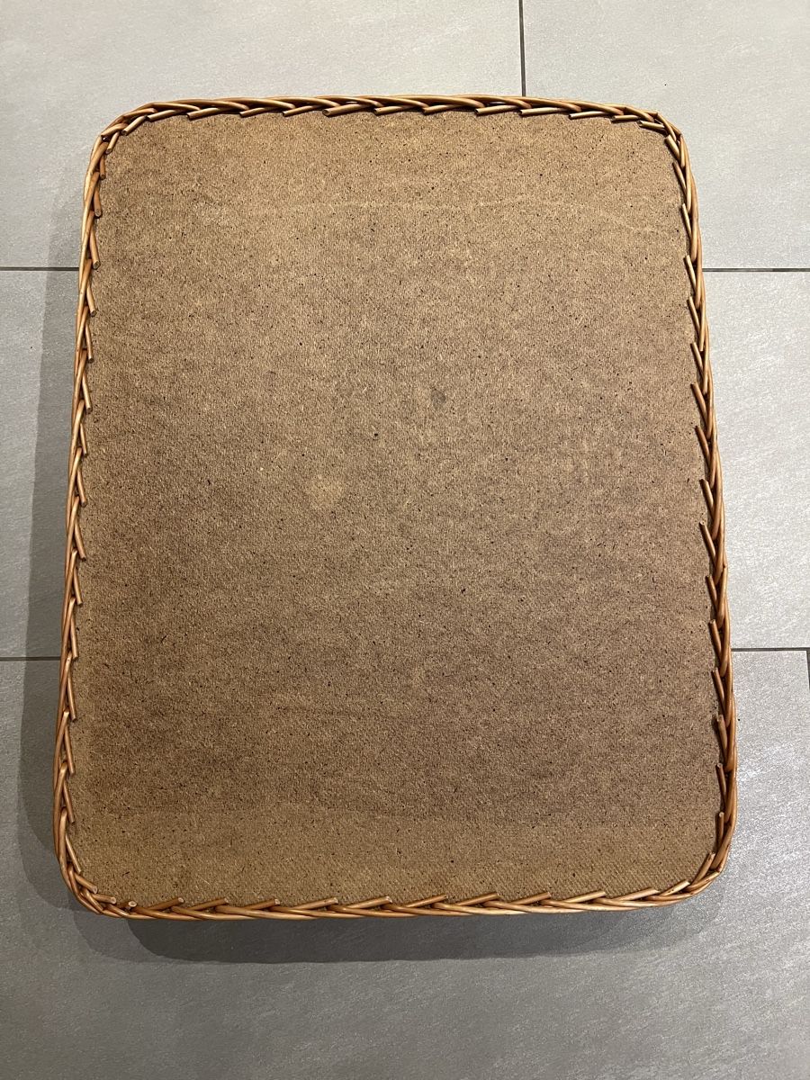 Piatti di portata: Rattan-/Weidenkorb Tablett Serviertablett 55 cm x 43 cm – Usato da Moosleerau venduto da Tami8 2