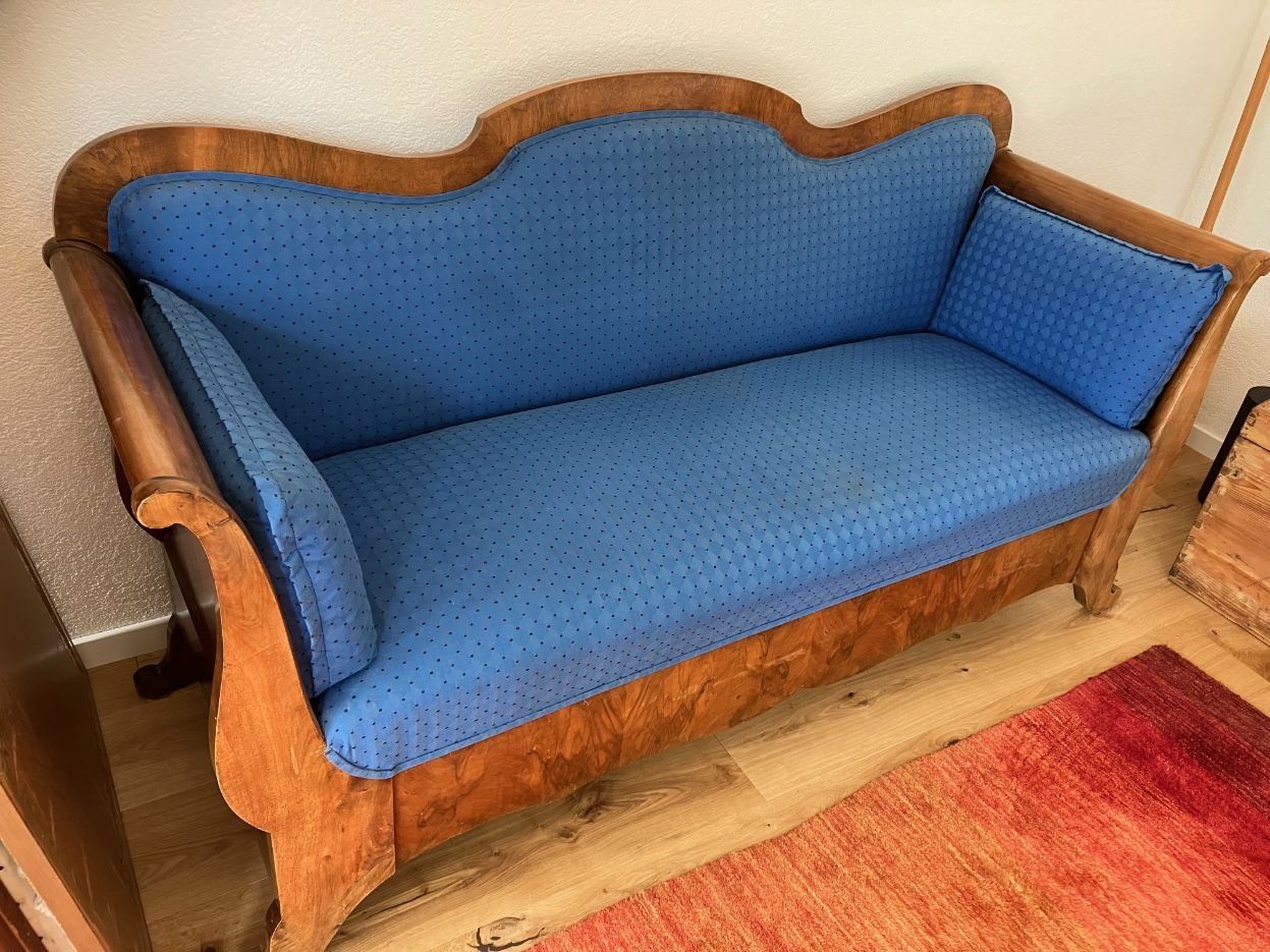 Divani: ANTIKES SOFA RESTAURIERT - GUTER ZUSTAND – Usato da Möhlin venduto da saga02 1
