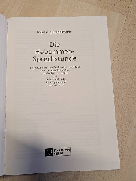 Libri: Hebammenpraxis Ingeborg Stadelmann (Buch) – Usato da Wattwil venduto da Lilo111 1