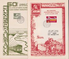 1928-1988, TOP-NACHLASS mit 180 Belege +viele Bessere +FDC's