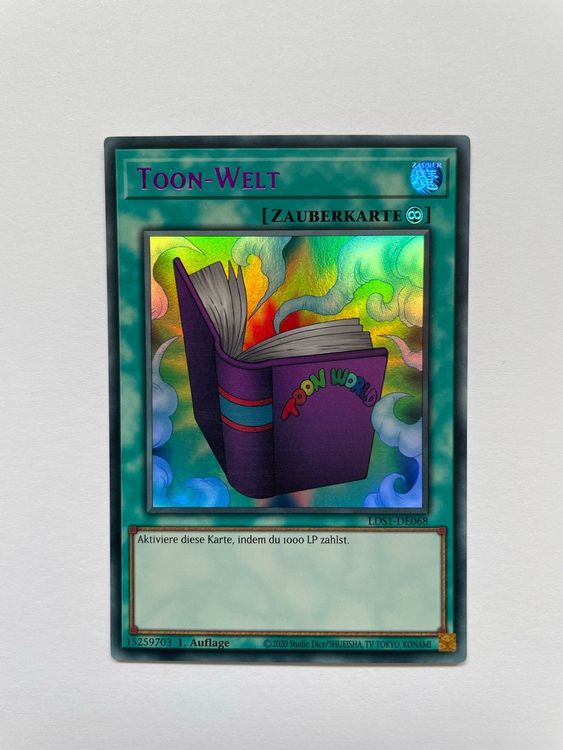 YU-GI-OH! Toon Table Of Contents - LDS1-EN069 Ultra Rare 1st Edition