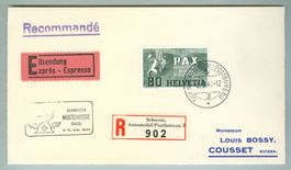 1946 Schweiz Bedarfspost