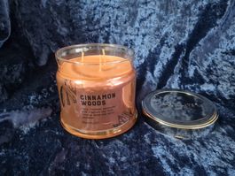 PartyLite - 3-Docht-Glas Zimt-Holz