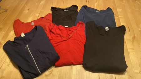 Damen T-Shirt Set, grosse Grösse 52