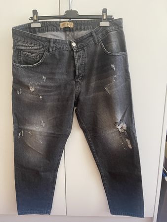 Herren Jeans Just West schwarz Grösse 52 