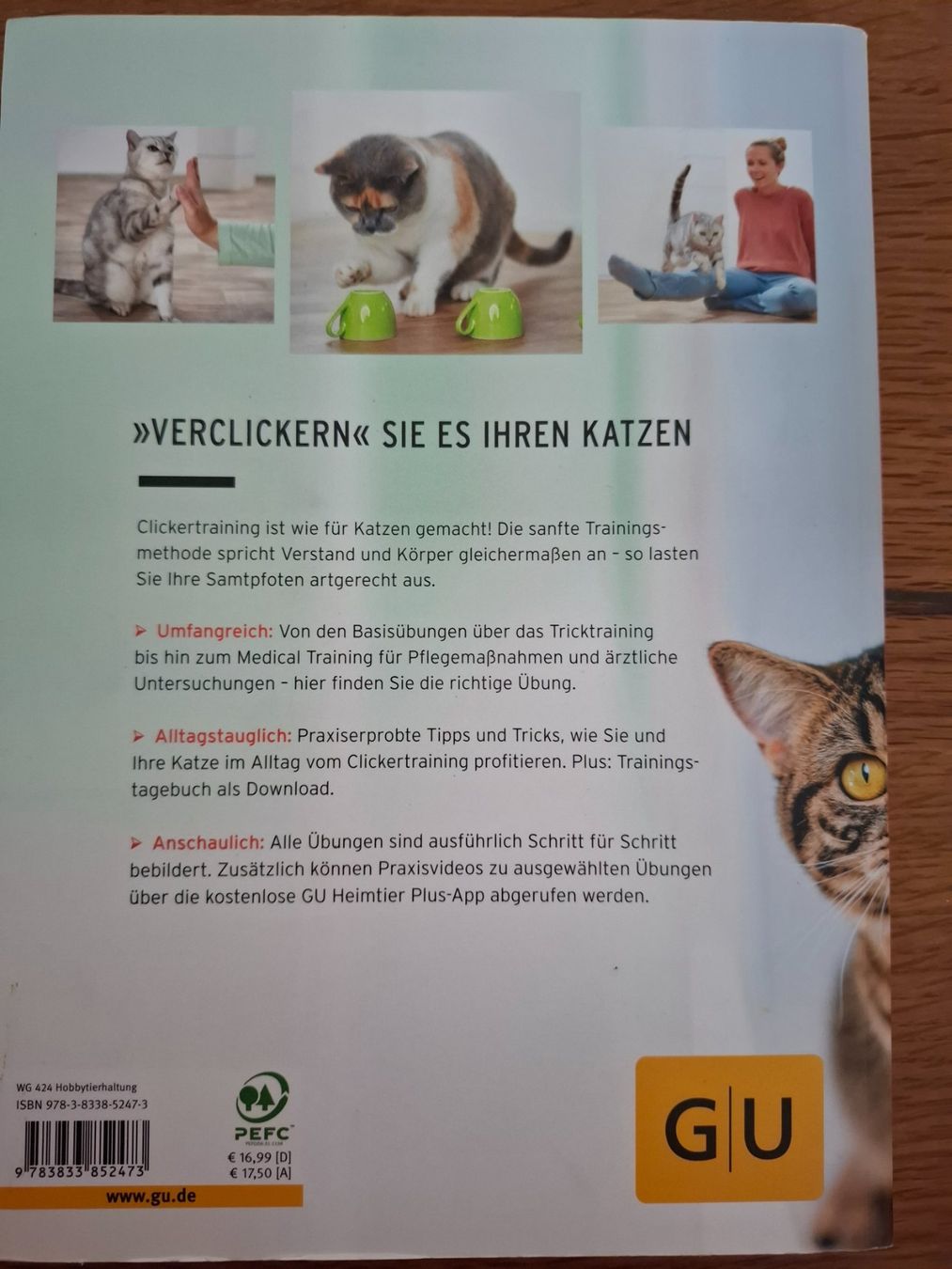 Libri: Katzen Clicker Training - Basics & Tricks - Praxisbuch – Usato da Eiken venduto da Lashar 1