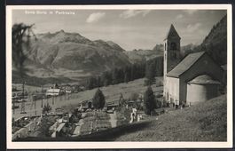 Pontresina, Kirche Santa Maria und Fried