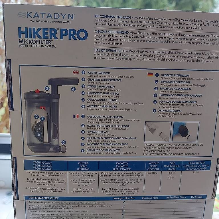 Sanitari: Wasserfilter Katadyn – Usato da Hunzenschwil venduto da Florance 1