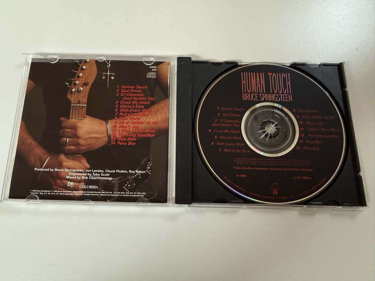 CD: Bruce Springsteen Human Touch CD Album 1992! – Usato da Oberried Brienz venduto da Chyara 2