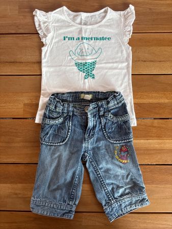 Mädchenoutfit, Grösse 4-5 Jahre, Sfera
