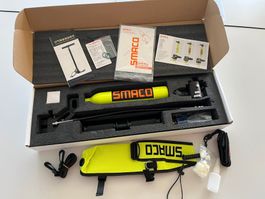 S300Plus 0,5 l Mini-Tauchflasche mit Handpumpe von SMACO