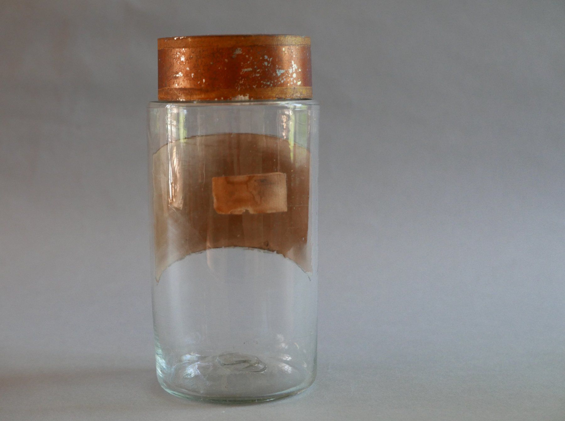 Bicchieri: ANTIKE APOTHEKER-DOSEN GLAS 19. JH. – Usato da Balgach venduto da Zwischenraum 7